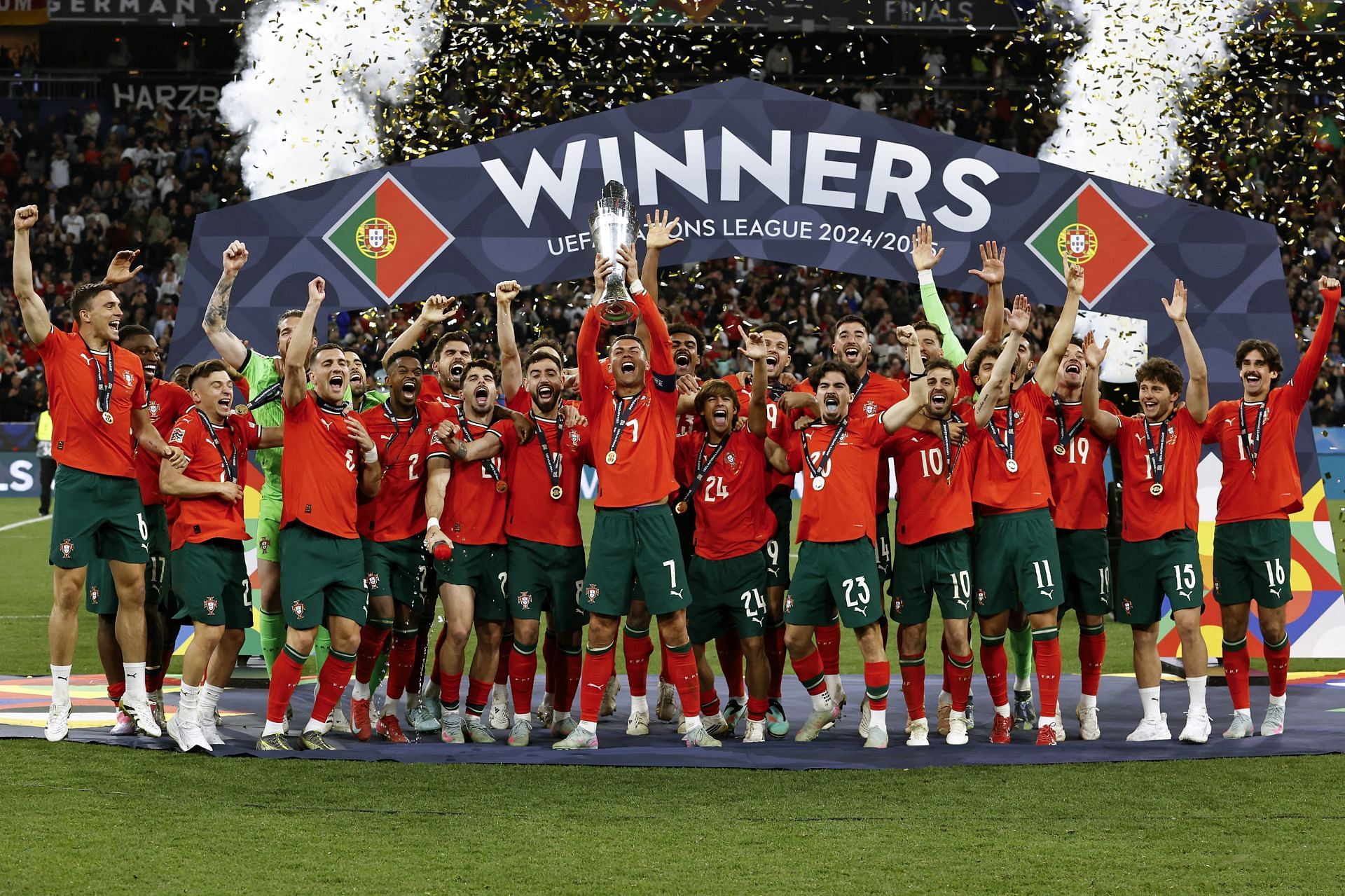 Cristiano Ronaldo's Portugal won the 2025 Nations League.